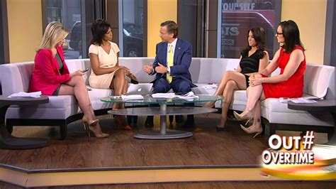 Andrea Tantaros And Sandra Smith And Harris Faulkner And Lisa Kennedy Hot Legs Outnumbered 09 24