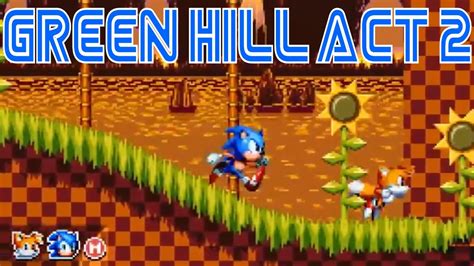 Sonic Mania Green Hill Zone Act 2 Sega Genesis Extended Remix Youtube