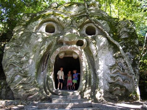 Map of bomarzo area hotels: Italy: the Monster Park in Bomarzo | Minor Sights
