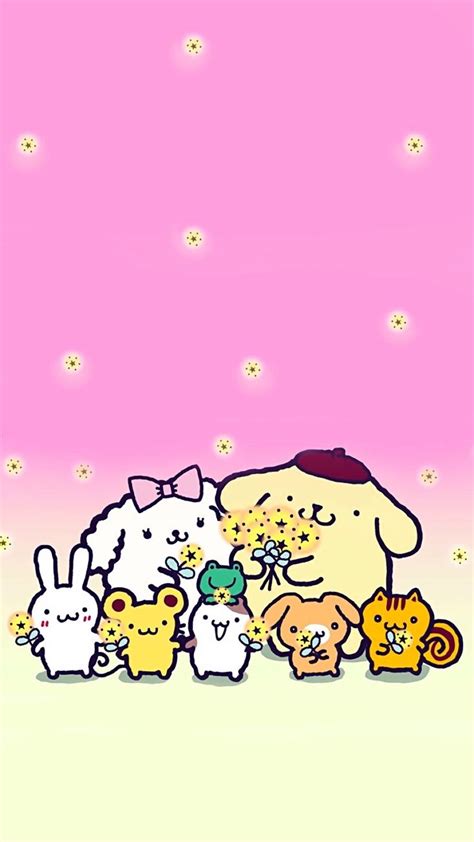 Pin By Pankeawป่านแก้ว On Pom Pom Purin Sanrio Wallpaper Kawaii