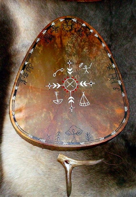 Native American Symbols Shaman Drums Sami
