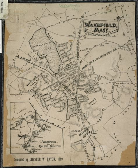 Wakefield Massachusetts Norman B Leventhal Map And Education Center