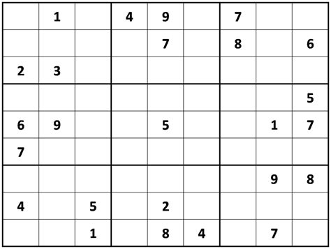 Play online, print a sudoku, solve and get hints using the new improved draw/play function. PRINTABLE SUDOKU
