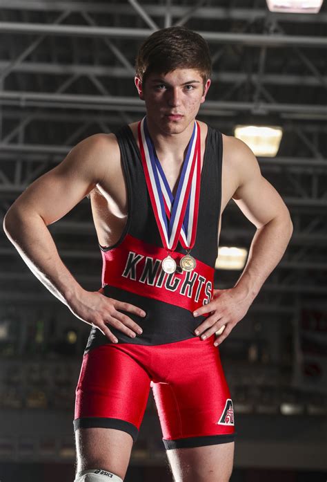 Knights Broderson Captains Qct All Metro Wrestling Team High School