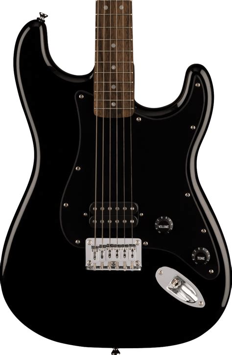 Squier Sonic Stratocaster Ht H Electric Guitar In Black Andertons