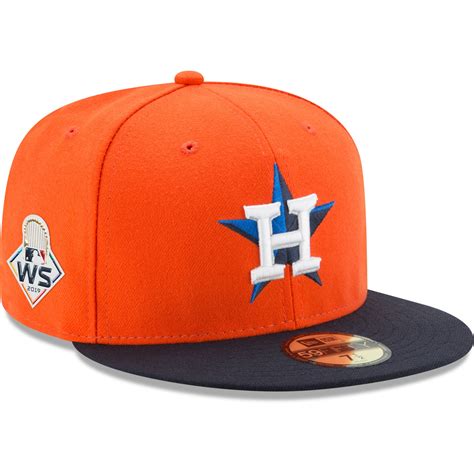 Houston Astros New Era 2019 World Series Bound Alternate Sidepatch 59fifty Fitted Hat Orange