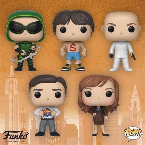 Smallville In Arrivo I Funko Pop Dedicati Ai Protagonisti Tv