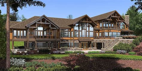 Mountain Craftsman House Plan With Sweeping Views Jd Architectural Designs House Plans