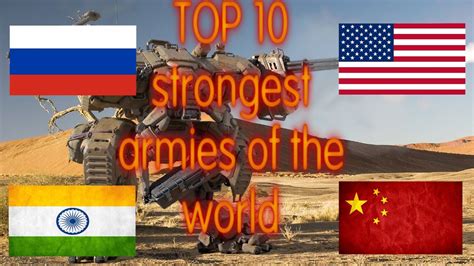Top 10 Strongest Armies Of The World Youtube