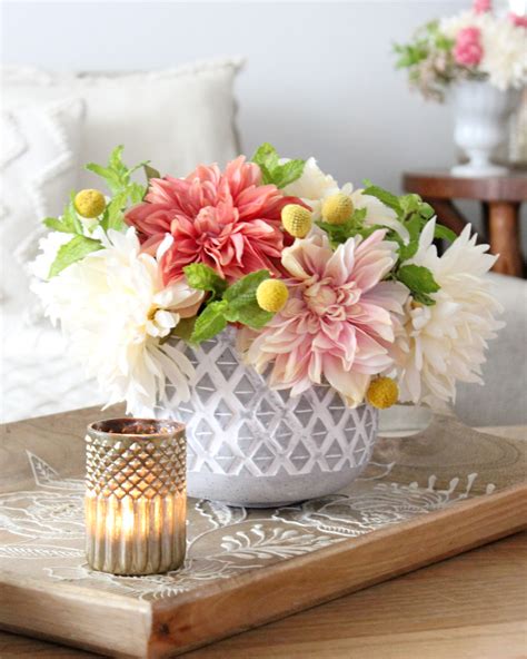 4 Simple Faux Flower Tips For A Fall Arrangement That