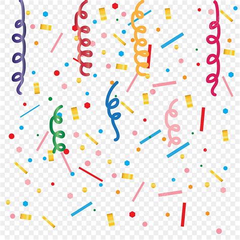 Confetti Celebration Party Vector Design Images Colorful Confetti For