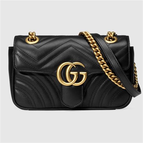 Gucci Gg Marmont Mini Shoulder Bag Minitasche Umhängetasche Damen