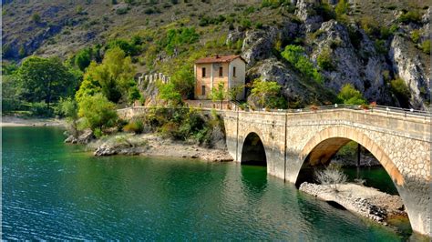 Wallpaper 1920x1080 Px Arch Architecture Bridge House Italy Old