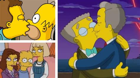 Chilango Smithers Estrena Pareja 5 Momentos Lgbt En La Historia De Los Simpson