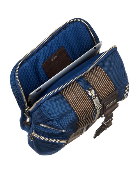 Get the best deals on tumi sling bag and save up to 70% off at poshmark now! Tumi Bravo Monterey Sling Bag in Blue for Men | Lyst