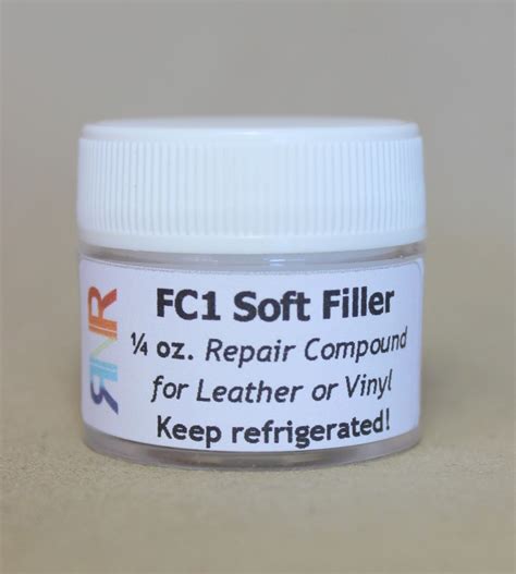 Leather Filler - Vinyl Repair Compound - FC1 Soft Filler ...