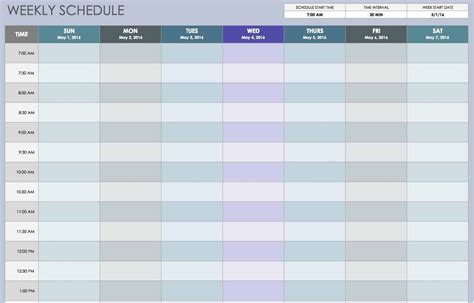 Mins Increment Spreadsheet Example Calendar Printable