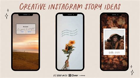 Creative Instagram Story Ideas Using Only The Over App Youtube