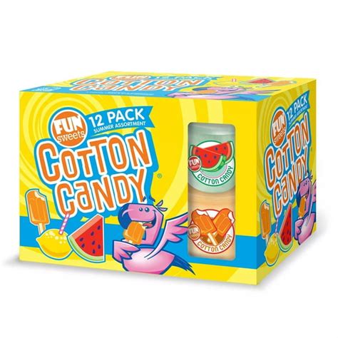 Fun Sweets Summer Cotton Candy 12 Pack