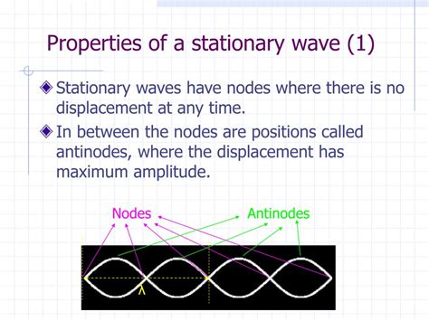 Ppt Stationary Waves Powerpoint Presentation Free Download Id467444