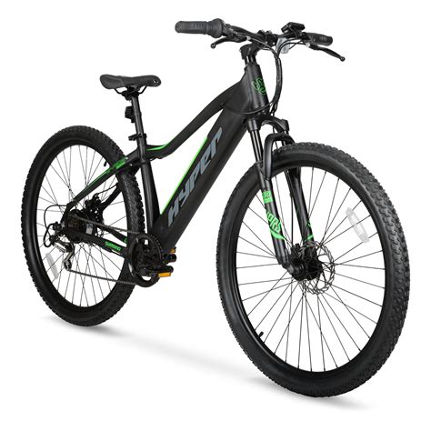 Hyper Bicycles Electric Bicycle Pedal Assist Mountain 29 In Wheels