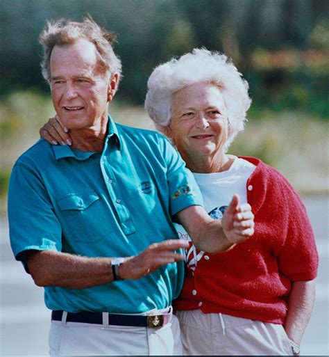 George H W Bush Barbara Was Most Beloved Woman In The World