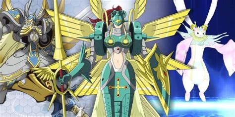 Digimon Adventure Apresenta Seraphimon E Ofanimon