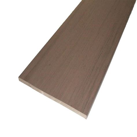 Azek 12 Ft Silver Oak Pvc Deck Board In The Composite Deck Boards