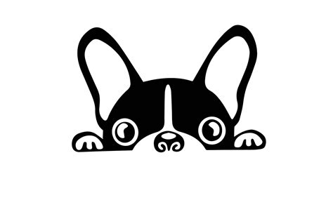 Peeking Dog Download Unique Dog Svg Dxf Eps Ai Png