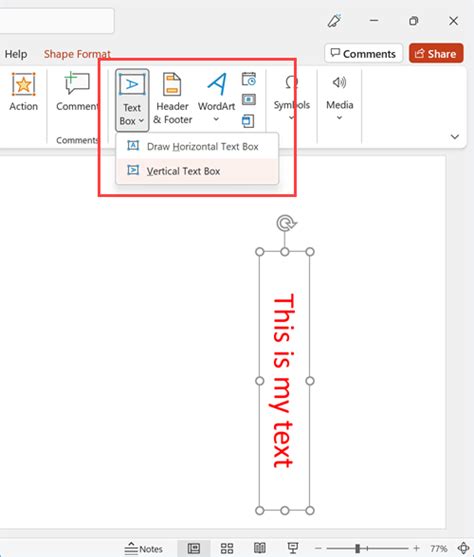 How To Rotate Text And Change Text Direction In Microsoft Powerpoint