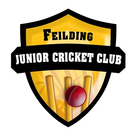63 Professional Masculine Club Logo Designs For Feilding Junior Cricket