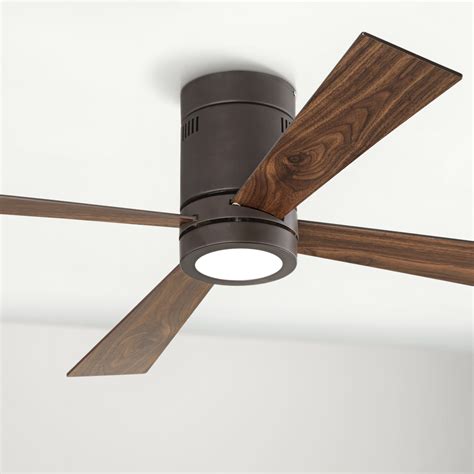Hunter fan company 52090 watson ceiling fan offers another contemporary look to your family room or kitchen with its wooden completion appearance. 52" Casa Vieja Modern Hugger Ceiling Fan with Light LED ...