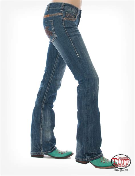 Cowgirl Tuff Wild And Wooly Rides Again Bootcut Jeans Jwwraj Ive Got Bling Western Store