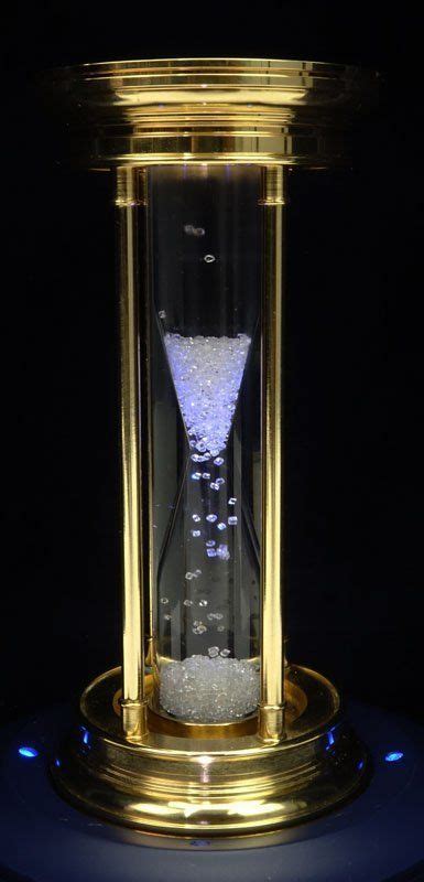 De Beers Diamond Hourglass Made In The Early 2000s Fine And Elegant