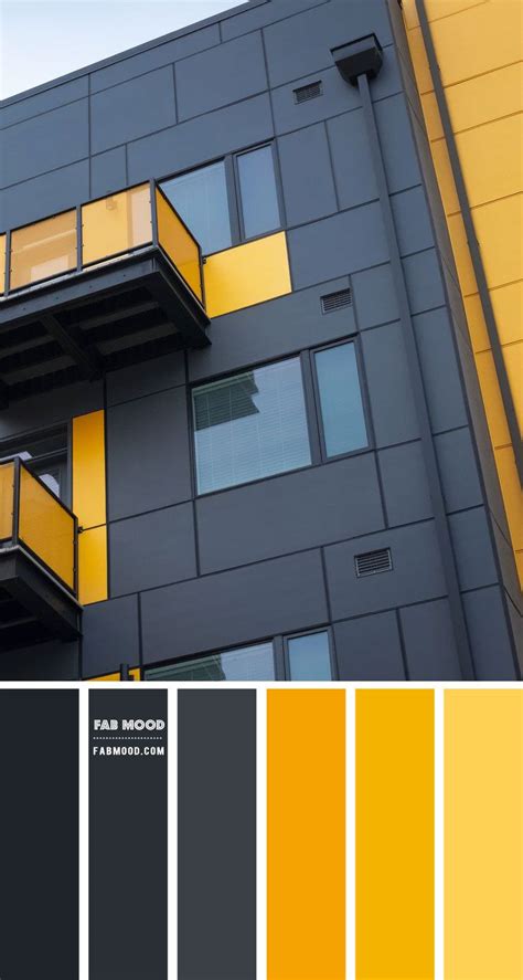 Black And Yellow Color Scheme Color Palette 52 Urban Color Palette