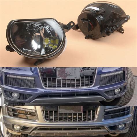 Fit Audi Q7 4l Q7 S Line 2010 2015 Front Bumper Lower Fog Lights Led