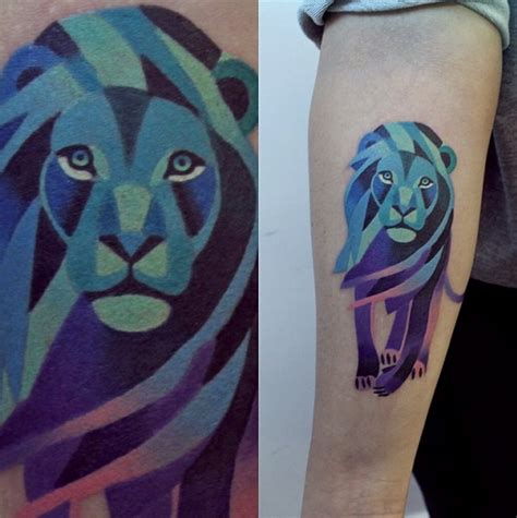 Remarkable Colored Tattoos By Artist Sasha Unisex My Modern