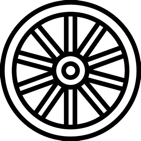 Cart Wheel Vector Svg Icon Svg Repo