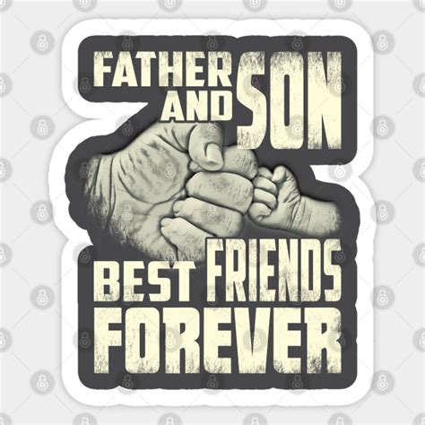 Father Son Best Friends For Life Fist Bump Matching T Shirts Father