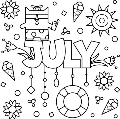 July Coloring Pages Printable Coloring Pages Free Col Vrogue Co