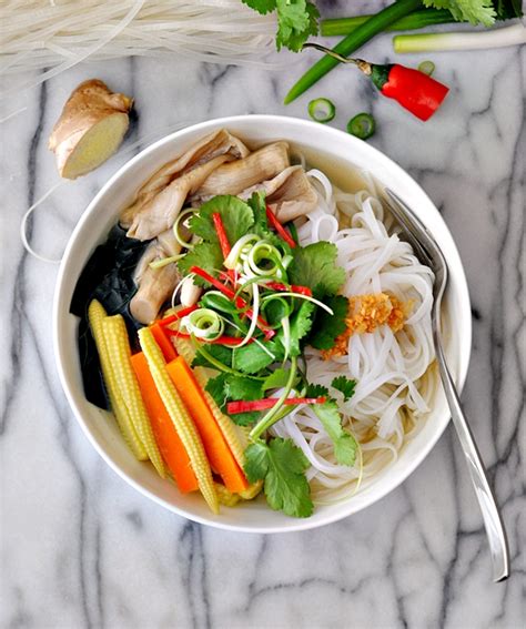Looking for a new chinese recipe for chicken? Under The Weather Vegetables & Mushroom Noodle Soup Recipe ...