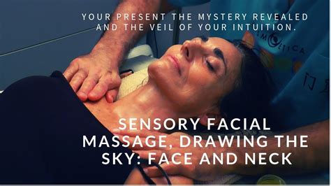 Asmr Sensory Facial Massage Drawing The Sky Face And Neck Youtube