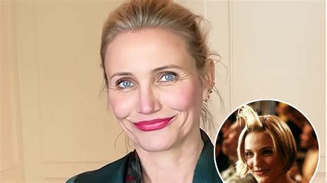 Cameron Diaz Recreates Classic Theres Something About Mary Hair Gel