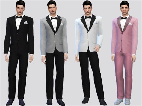 Sims 4 Male Suit