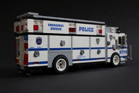 Nypd Esu 1 Lego City Police Lego Bus Lego Police Car