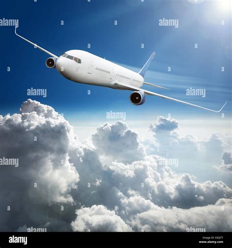 Commercial Airplane Front View Hi Res Stock Photography And Images Alamy