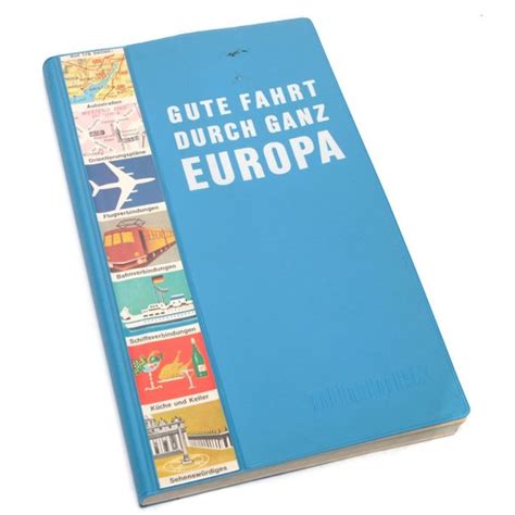 Europe Guide Map Other Vintage Europe Travel Guide Book German Maps Sightseeing Train