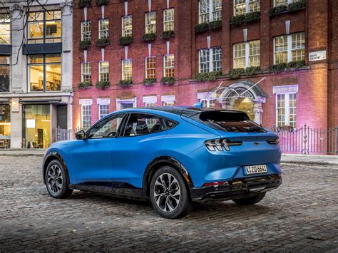 Euro Spec Ford Mustang Mach E Electric Crossover Unveiled With 600 Km