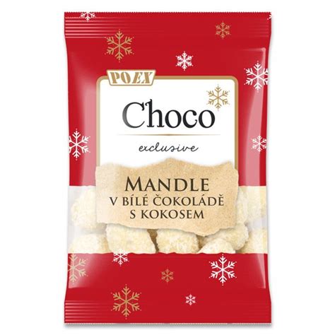 Mandle V Bílé čokoládě S Kokosem 80 G Activa