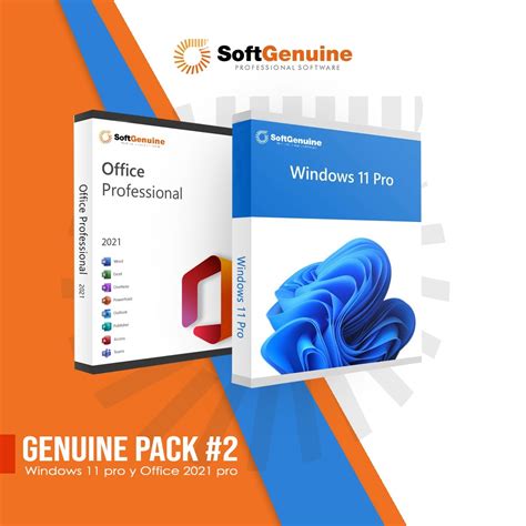 Windows 11 Pro Y Office 2021 Pro Softgenuine